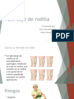 Abordaje de Rodilla