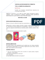 Plan de Clase Evaluacion Diagnostica Formativa Figuras Geometricas