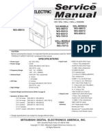 Mitsubishi WS 65813 Service Manual V23 10 1 07