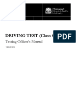 Testing Officers Manual