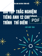 Bài Tập Trắc Nghiệm Anh 12- Chương Trình Thí Điểm