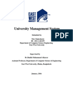 University Management System