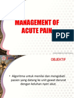 Management of Acute Pain