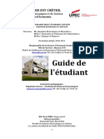 Livret Etudiant L3 2020 - 2021