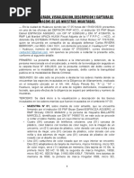 Acta de Verificacion de Objetos