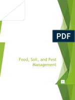 Food, Soil and Pest Management Lecture