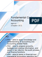 Chapter 1 & 2 Introduction To Cost Accounting