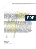 Ultrasound v. Radiography For Thermowells