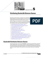 Bandwidth Distribution Between Queues