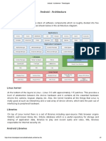 Android - Architecture - Tutorialspoint