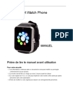 Smartwatch-A1 Manual FR