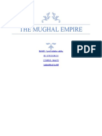 THE mUGHAL EMPIRE - Docx II