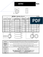 Metric: Hex Nut Style 2 Class 12