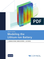 Modeling The Lithium Ion Battery WHITE P