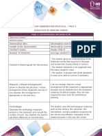 Classroom Observation Protocol-Part 2