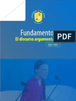 Fundamentos-El Discurso Argumentativo