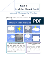 Unit 3 Climate of The Planet Earth 1-23