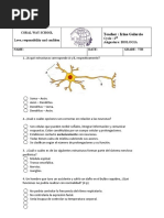 Examen - Biologia-9 Grado - 2 Periodo