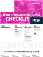 Social Media Checklist