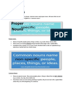 Common Nouns Vs Proper Nouns 58021