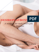 A Medium For Male Escort Jobs in Mumbai