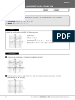 4 Eso Ac. Vectores y Rectas. Repaso y Apoyo