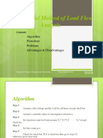 Gauss-Seidel Method of Load Flow Analysis: Algorithm Flowchart Problems Advantages & Disadvantages