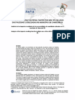 Análise Dos Impactos Resultantes Dos Múltiplos Usos Das Falésias Localizadas No Município de Camocim-Ce