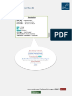 Aula 1.1 - Resumo e Exercícios - Tus Clases de Portugués