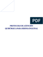 5 - Protocolo de Atencion Quirurgica para Hernia Inguinal