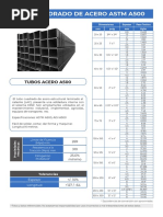 Ficha Tubos Astm A500