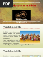 Revelación e Inspiración de La Biblia