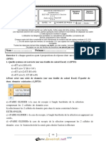 Devoir de Contrôle N°1 - Informatique - Bac Economie & Services (2014-2015) MR Shili Mohamed