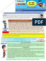 Activ 3 de La Segun Exper de Aprendiz Ficha 4° Grado de Secundaria