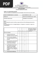 Lac 3 Teachers Engagement Report - Jenica