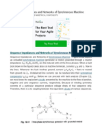 Sequence Impedances and Networks of Synchronous Machine