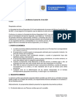 Invitacion Proceso de Minima Cuantia 4 de 2021