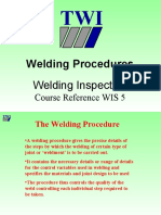 Welding Procedures