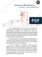 Optimized Sponge Iron Making Process