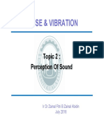 Lesson 9 - Perception of Sound