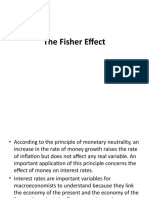 Fisher Effect