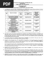 ITB 2021-03 Board Resolution No. 80, 81, 82, 84 & 85 Series of 2021