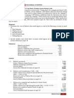 Exercise 1 - 12: Product Cost Flows Product Versus Period Costs