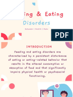 Feeding & Eating Disorders