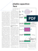 Building A Reliable Capacitive Sensor Interface by Analog Devices