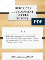 Historical Development of Cell Theory