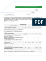 Questionario de Avaliacao Da Eficacia Da Formacao - Formando