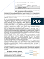 Institución Educativa Gustavo Torres Parra - Claretiano Guía de Aprendizaje Área Y/O Asignatura: Grado: Docente