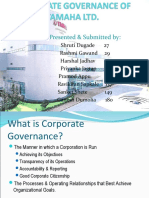 Yamaha Corporate Governance