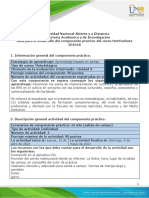 Guía para El Desarrollo Del Componente Práctico - Salida de Campo